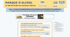 Desktop Screenshot of marque-alcool.com